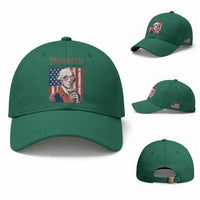 Funny George Washington Revolutionary Patriotic Baseball Cap Feeling Cute Might Start A Revolution Later