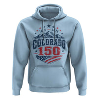Colorado Rocky Mountains 150th Anniversary Hoodie Sesquicentennial 1876 2026 Patriotic Graphic