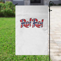 Funny Norway Flag Ro Ro Typography Graphic Garden Flag Norge Norwegian Flag Football Fans