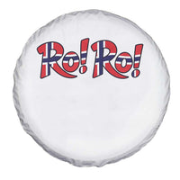 Funny Norway Flag Ro Ro Typography Graphic Spare Tire Cover Norge Norwegian Flag Football Fans