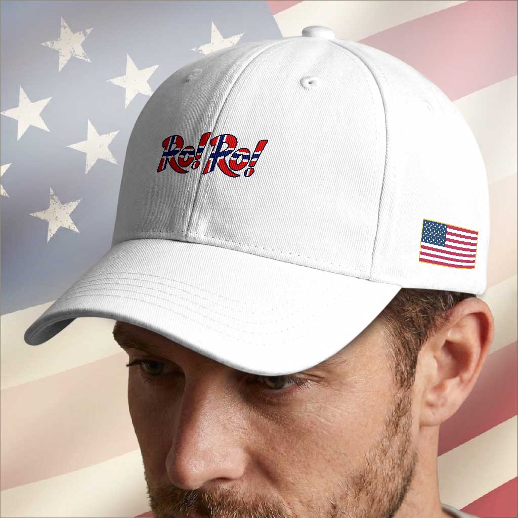 Funny Norway Flag Ro Ro Typography Graphic Baseball Cap Norge Norwegian Flag Football Fans