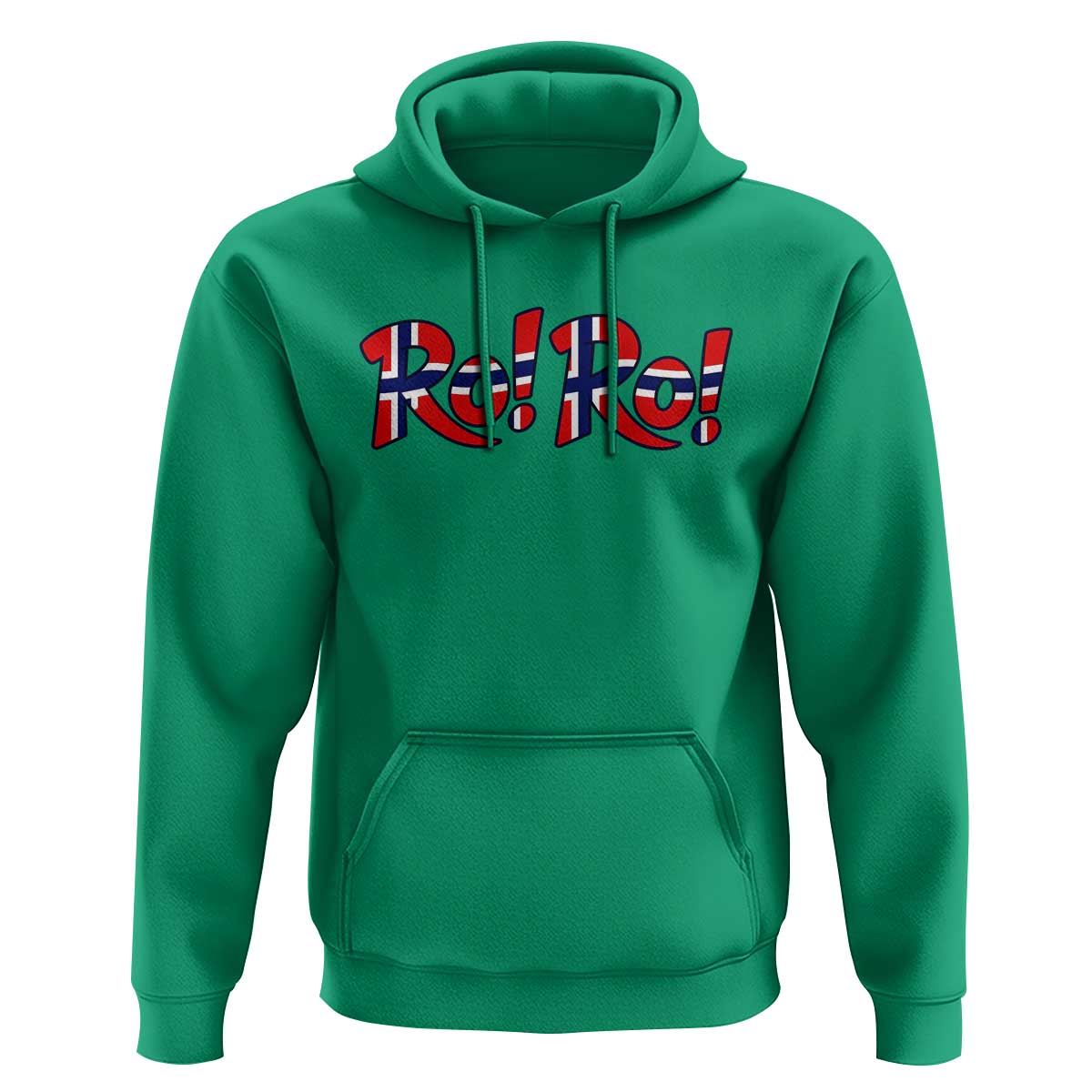 Funny Norway Flag Ro Ro Typography Graphic Hoodie Norge Norwegian Flag Football Fans