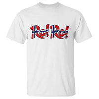 Funny Norway Flag Ro Ro Typography Graphic T Shirt Norge Norwegian Flag Football Fans