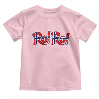 Funny Norway Flag Ro Ro Typography Graphic Toddler T Shirt Norge Norwegian Flag Football Fans