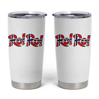 Funny Norway Flag Ro Ro Typography Graphic Tumbler Cup Norge Norwegian Flag Football Fans