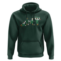 Funny Mexico Merlin the Duck Playing Soccer Graphic Hoodie Mexican Spirit Football Fans Cheer