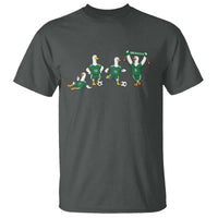 Funny Mexico Merlin the Duck Playing Soccer Graphic T Shirt Mexican Spirit Football Fans Cheer