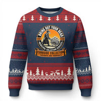 Funny Plague Doctor History Humor Ugly Christmas Sweater Bring Out Your Dead Curbside Collection