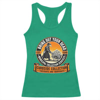 Funny Plague Doctor History Humor Racerback Tank Top Bring Out Your Dead Curbside Collection