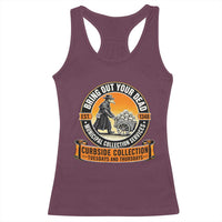 Funny Plague Doctor History Humor Racerback Tank Top Bring Out Your Dead Curbside Collection