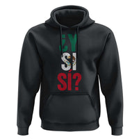Y Si Si Vintage Mexican Flag Hoodie What If Spanish Slang Mexico Soccer Football Fans