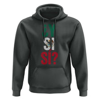 Y Si Si Vintage Mexican Flag Hoodie What If Spanish Slang Mexico Soccer Football Fans