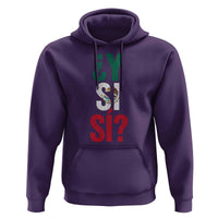 Y Si Si Vintage Mexican Flag Hoodie What If Spanish Slang Mexico Soccer Football Fans