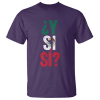 Y Si Si Vintage Mexican Flag T Shirt What If Spanish Slang Mexico Soccer Football Fans
