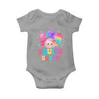 Squish Squad Kawaii Glitter Dumpling and Candy Graphic Baby Onesie Cute Gummy Bear Popsicle