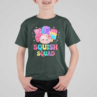 Squish Squad Kawaii Glitter Dumpling and Candy Graphic T Shirt For Kid Cute Gummy Bear Popsicle