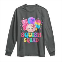 Squish Squad Kawaii Glitter Dumpling and Candy Graphic Long Sleeve Shirt Cute Gummy Bear Popsicle