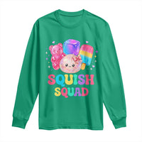 Squish Squad Kawaii Glitter Dumpling and Candy Graphic Long Sleeve Shirt Cute Gummy Bear Popsicle