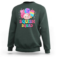 Squish Squad Kawaii Glitter Dumpling and Candy Graphic Sweatshirt Cute Gummy Bear Popsicle