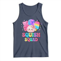 Squish Squad Kawaii Glitter Dumpling and Candy Graphic Tank Top Cute Gummy Bear Popsicle