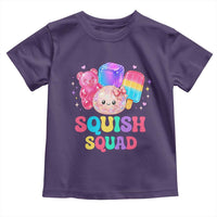 Squish Squad Kawaii Glitter Dumpling and Candy Graphic Toddler T Shirt Cute Gummy Bear Popsicle