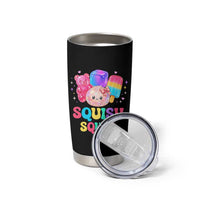 Squish Squad Kawaii Glitter Dumpling and Candy Graphic Tumbler Cup Cute Gummy Bear Popsicle