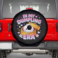 In My Dumpling Era Kawaii Pastel Graphic Spare Tire Cover Retro Groovy Glitter Bao Steamer Basket