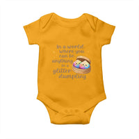 Be A Glitter Dumpling Kawaii Graphic Baby Onesie In A World Squish Squad Mystery Box