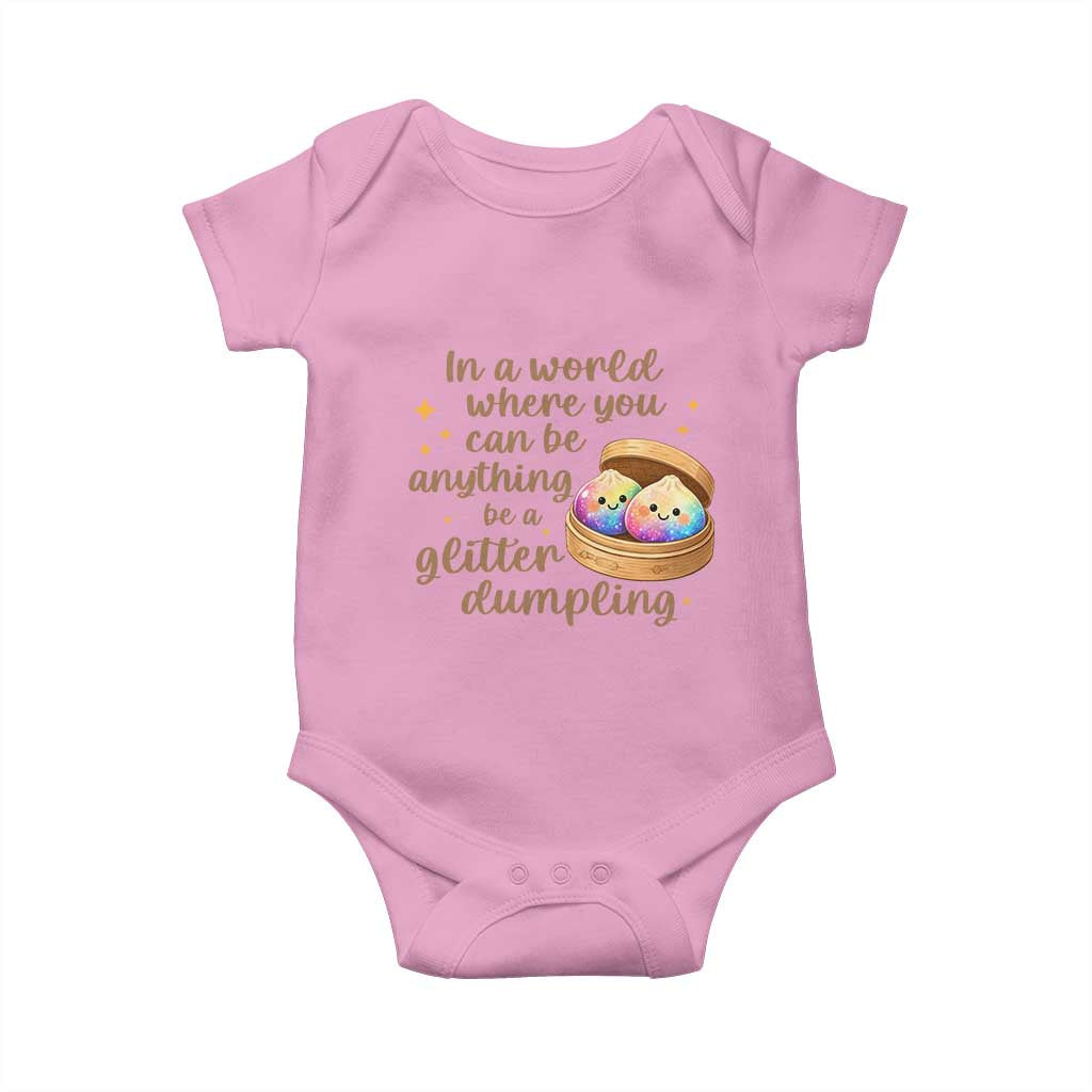 Be A Glitter Dumpling Kawaii Graphic Baby Onesie In A World Squish Squad Mystery Box