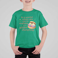 Be A Glitter Dumpling Kawaii Graphic T Shirt For Kid In A World Squish Squad Mystery Box