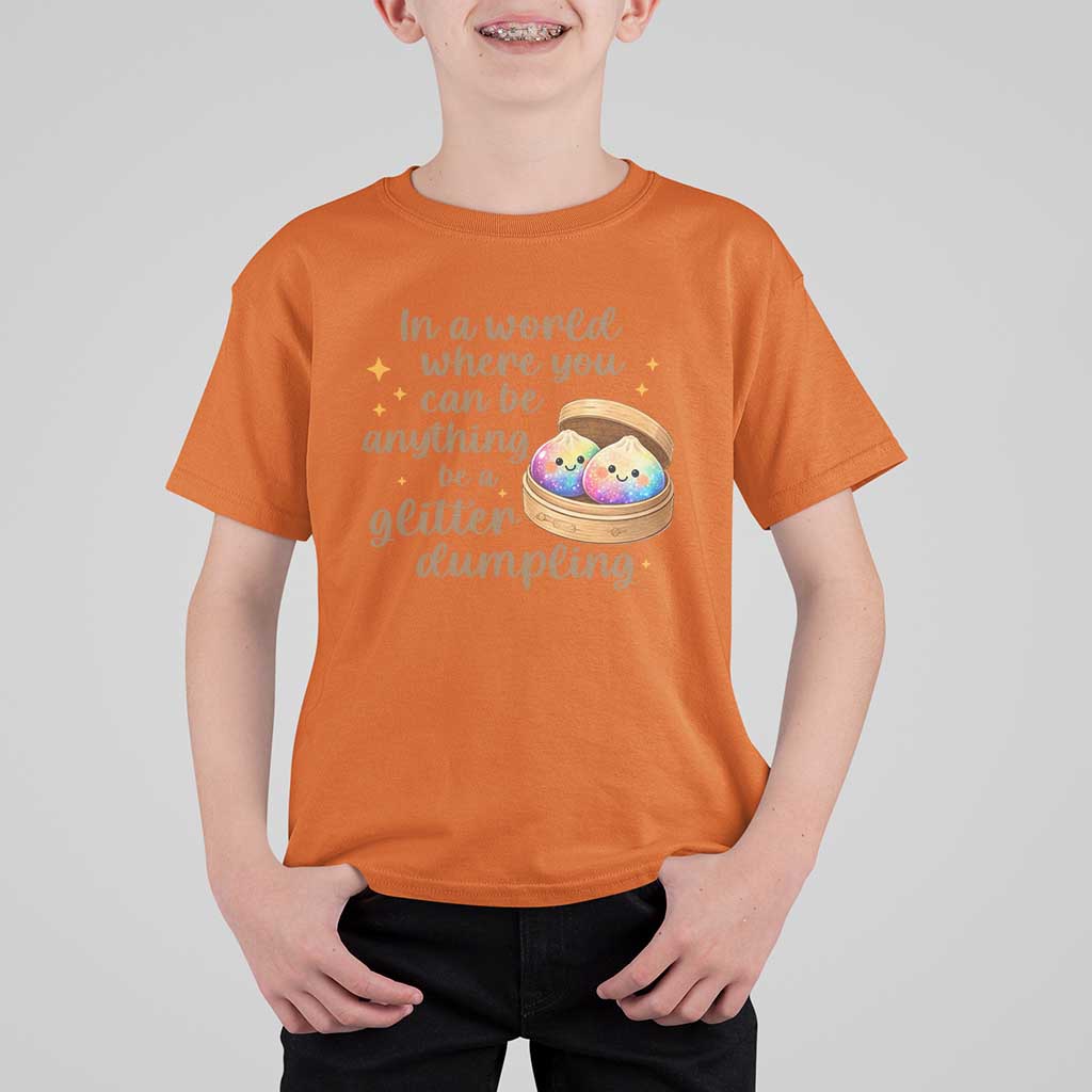 Be A Glitter Dumpling Kawaii Graphic T Shirt For Kid In A World Squish Squad Mystery Box