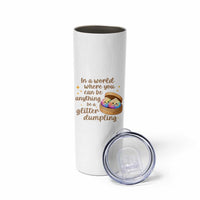 Be A Glitter Dumpling Kawaii Graphic Skinny Tumbler In A World Squish Squad Mystery Box