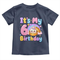 Its My 6th Birthday Kawaii Glitter Dumpling Graphic Toddler T Shirt Cute 6 Years Old Rainbow Bday Girl Party