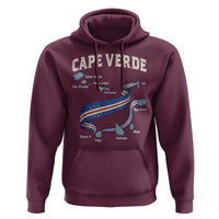 Cape Verde Islands Map National Flag Hoodie Cabo Verde Archipelago Geography Pride