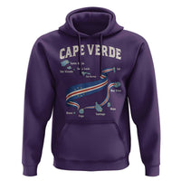 Cape Verde Islands Map National Flag Hoodie Cabo Verde Archipelago Geography Pride