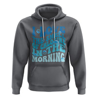 Funny Swimming Hoodie I Love The Smell Of Chlorine In The Morning Groovy - Wonder Print Shop