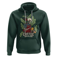 Skeleton Barista Hoodie Coffee Dealer Latte Lover - Wonder Print Shop