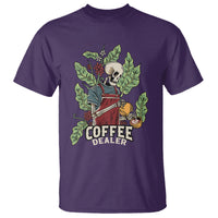 Skeleton Barista T Shirt Coffee Dealer Latte Lover - Wonder Print Shop