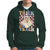 Halloween Teacher Hoodie Trick or Teach Retro Floral Ghost Funny Halloween Teacher - Wonder Print Shop