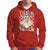 Halloween Teacher Hoodie Trick or Teach Retro Floral Ghost Funny Halloween Teacher - Wonder Print Shop