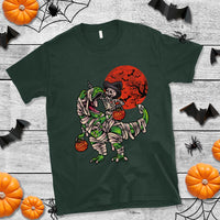 Halloween T Shirt Halloween Skeleton Riding Dinosaur Funny Scary Pumpkin - Wonder Print Shop