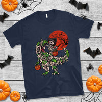 Halloween T Shirt Halloween Skeleton Riding Dinosaur Funny Scary Pumpkin - Wonder Print Shop