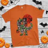 Halloween T Shirt Halloween Skeleton Riding Dinosaur Funny Scary Pumpkin - Wonder Print Shop