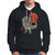 Halloween Hoodie Halloween Skeleton Riding Dinosaur Funny Scary Pumpkin - Wonder Print Shop