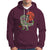 Halloween Hoodie Halloween Skeleton Riding Dinosaur Funny Scary Pumpkin - Wonder Print Shop