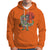 Halloween Hoodie Halloween Skeleton Riding Dinosaur Funny Scary Pumpkin - Wonder Print Shop