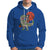 Halloween Hoodie Halloween Skeleton Riding Dinosaur Funny Scary Pumpkin - Wonder Print Shop