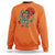 Halloween Sweatshirt Halloween Skeleton Riding Dinosaur Funny Scary Pumpkin - Wonder Print Shop