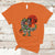 Halloween T Shirt Halloween Skeleton Riding Dinosaur Funny Scary Pumpkin - Wonder Print Shop