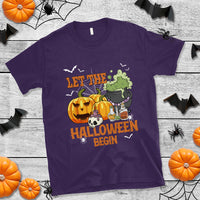 Halloween T Shirt Let The Halloween Begin Scary Pumpkin Halloween Costume - Wonder Print Shop